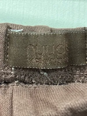 Nuuds Women’s Classic Sweatpants Size Medium Coffee Brown Loungewear Joggers EUC thumbnail 6