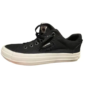 Rocket Dog Jazzin Black Canvas Low Top Frayed Sneakers Womens 9 C317/0721‎ thumbnail 9