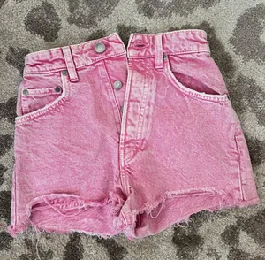 ZARA Pink  Jean Shorts thumbnail 1