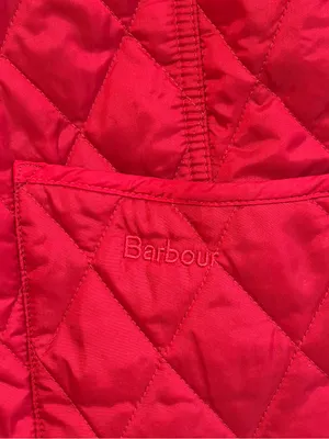 Barbour Women’s Quilted Vest Size 10 Red Fall winter thumbnail 5