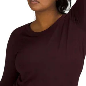 Lululemon Swiftly Tech Long Sleeve Shirt 2.0 Yogo Pop Cassis / Black thumbnail 7