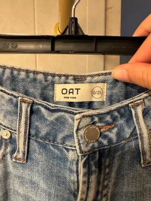 OAT New York Cloud Luxe Denim Straight Leg Jeans thumbnail 5