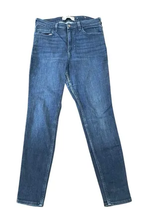 Hollister Curvy High Rise Super Skinny Denim Jean Stretch Pants SZ 30 Streetwear thumbnail 1