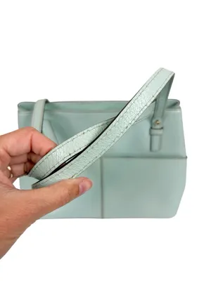 Kate Spade New York Gabriel Grand Street Bag‎ Blue Green Leather Shoulder Purse thumbnail 8