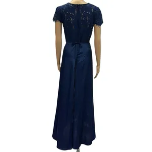 Showpo Kiss Of True Love Blue Lace Bodice Wrap Skirting Maxi Dress Womens 6 thumbnail 10