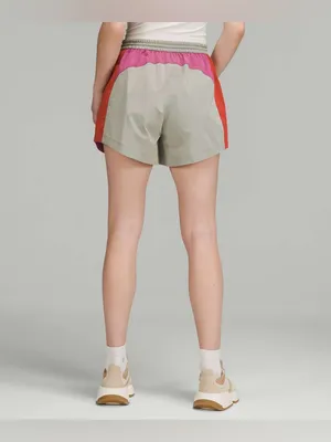Lululemon Evergreen High-Rise Short 4.5" Pink Punch / Pink Lychee / Raw Linen thumbnail 3