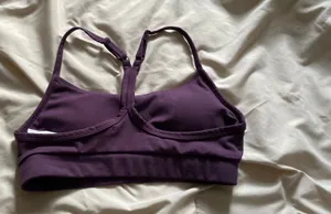 Purple playboy sports bra thumbnail 1