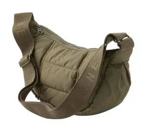 Aerie Offline Olive Green Love Puff Mini Crescent Bag thumbnail 1