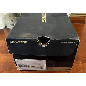 Converse Chuck Taylor All Star OX Leather Sneaker Pale Putty Silver Womens 8 thumbnail 4