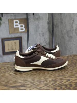 Universal Thread Skyler Jogger Sneakers Double Lace Low Top 94462453 Brown 7M thumbnail 6