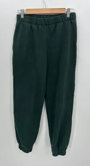 John Galt Womens Green Sweatpant Joggers Sz S‎ Fleece Lined Lounge Casual Gym thumbnail 1