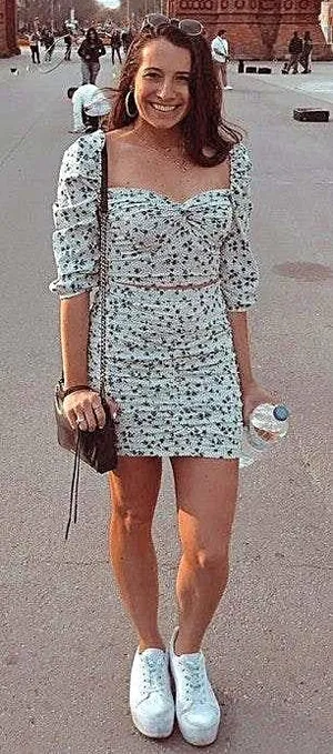 Two Piece Floral Set Size 4 thumbnail 4