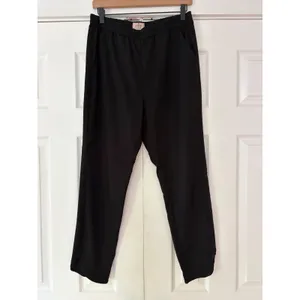 Marine Layer Allison Pant Black Elastic Waist Tapered Trousers‎ Women Size M thumbnail 2