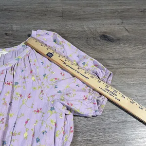 Matilda Jane Women's Dress Midi Cottagecore Feminine Floral Garden L‎ Purple thumbnail 6