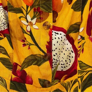 Farm Rio Fruit Lovers Linen Mini Dress XS thumbnail 8