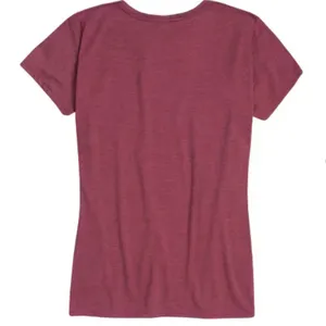 Women's Maroon‎ Graphic Tee Red Size M thumbnail 2