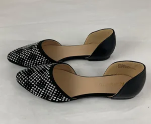 Resisted NWOT Black Studded Flat Size 9.5 thumbnail 3