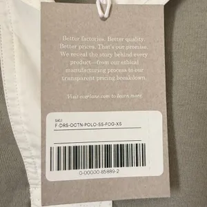 Everlane Organic Cotton Polo Dress Fog Green White Collar XS Short Sleeve Mini thumbnail 10