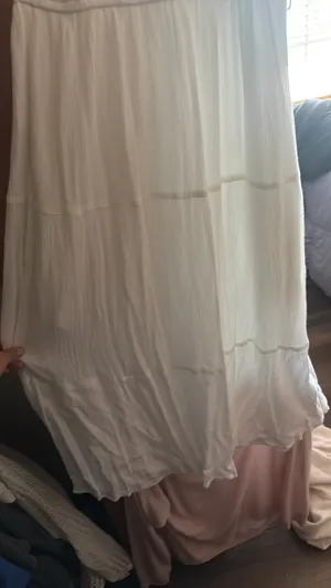 Hollister Maxi Dress White thumbnail 4