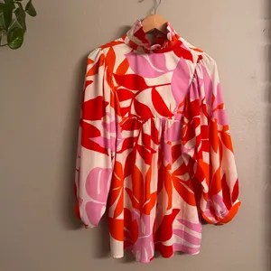 ADRIENNE Island Breeze Ruffle Collar‎ Blouse thumbnail 6