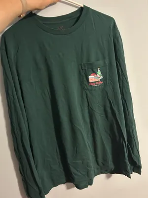 Vineyard Vines Long Sleeve T-Shirt Christmas thumbnail 1