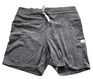 Vuori Halo Vintage Short Grey Heathered Drawstring Athletic Shorts Size S thumbnail 1
