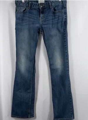 Aeropostale Chelsea Bootcut Jeans Women’s Size 7/8 Regular Medium Wash Stretch thumbnail 1