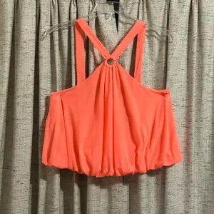 Free People Just A Fling Halter Tank Top thumbnail 1