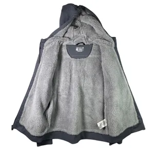 Carhartt Women M Clarksburg Sherpa Lined Full Zip Hoodie Jacket Blue Gray 102787 thumbnail 8