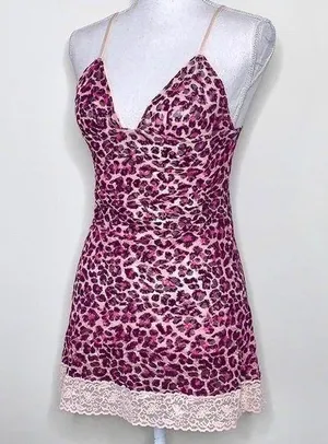 Victoria’s Secret Y2K Mesh Lace Slip Dress thumbnail 1