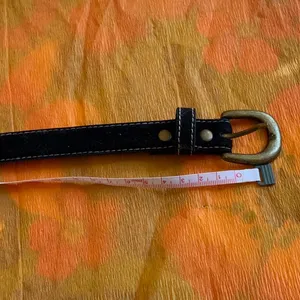 Suede belt Black thumbnail 2