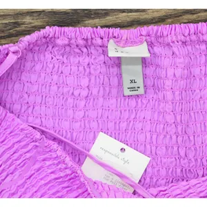 NWT A New Day Womens Apron Tank Top 89948001 Purple XL thumbnail 7