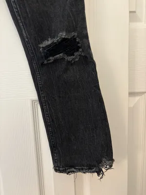 Abercrombie Ultra High-Rise Straight Ankle Jeans thumbnail 4