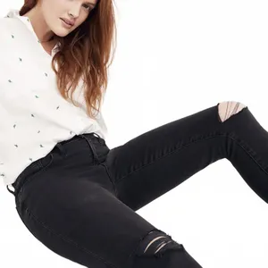 Madewell Tall 9" Mid-Rise Skinny Jeans in Black Sea NWT Size T25 thumbnail 4