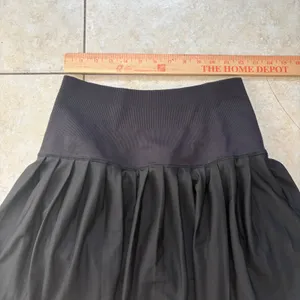 Attarco Black Pleated Tennis‎ Skort High Waisted Athletic Mini Skirt Size M thumbnail 5