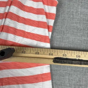 Tommy Bahama Tank Dress Womens Small Pink White Striped Scoop Neck Cotton Jersey thumbnail 5