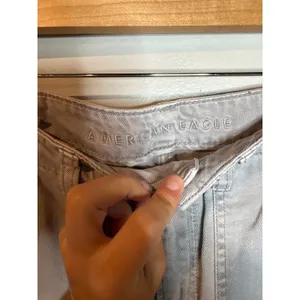 American Eagle grey casual distressed jeans thumbnail 4