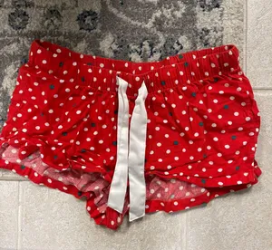 Old Navy Red Polka Dot  Sleep Shorts thumbnail 1