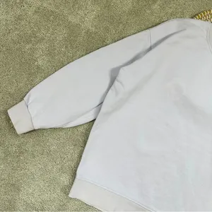 Lululemon Perfectly Oversized Crew Neck Sweatshirt Cotton Terry Lavender Dew 6 thumbnail 5