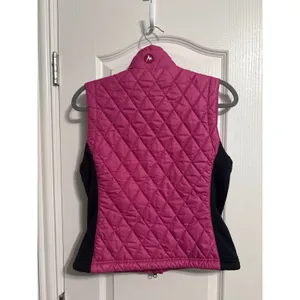 Marmot Pink Quilted Puffer Kitzbuhel Vest Full Zip‎ Gorp Granola Hiking Outdoor thumbnail 3