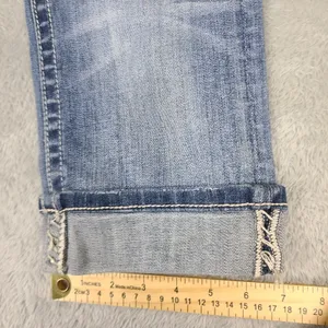 MISS ME Capri Jeans Angel Wings Embellished‎ Size 31 JE5436P3 Western Cropped thumbnail 6