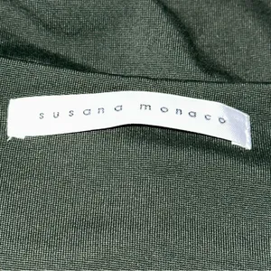 Susana Monaco Women’s Size XS Army Green Flared Sleeve Long Sleeve Top thumbnail 5