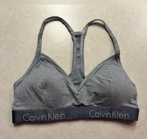 Calvin Klein STRIPED BRALETTE! thumbnail 1