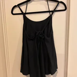 FREE PEOPLE We the Free Oversized Black Halter Tank Top Flowy Size Small S thumbnail 8