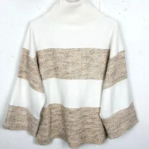 Anthropologie Daily Practice Cotton Mock Neck Sweatshirt Ivory Size Small thumbnail 3