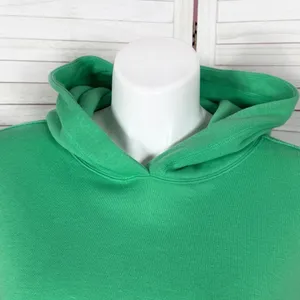 Savage X Fenty Essential Fleece‎ Scope Logo Cropped Hoodie Sweatshirt Green XL thumbnail 6