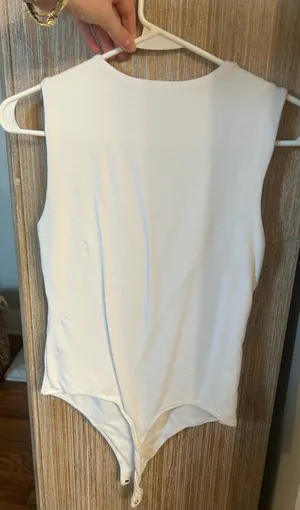 Abercrombie White Bodysuit Tank thumbnail 2