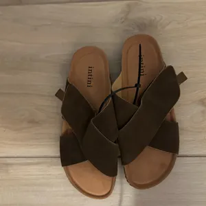 NEW Cork Footbed Slides Suede Genuine Leather Sandals Arch Support Adj Straps 9 thumbnail 4