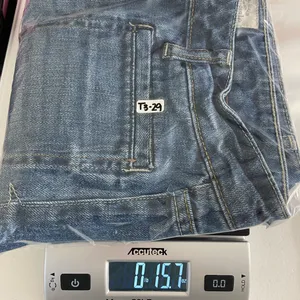 EUC Vintage Aeropostale women’s medium wash blue denim cropped pocket‎ jeans 5/6 thumbnail 7