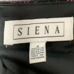 Siena Purple Wavy Print Tulip Hem Bodycon Dress Size 2 Y2K Party Glam Whimsigoth thumbnail 11